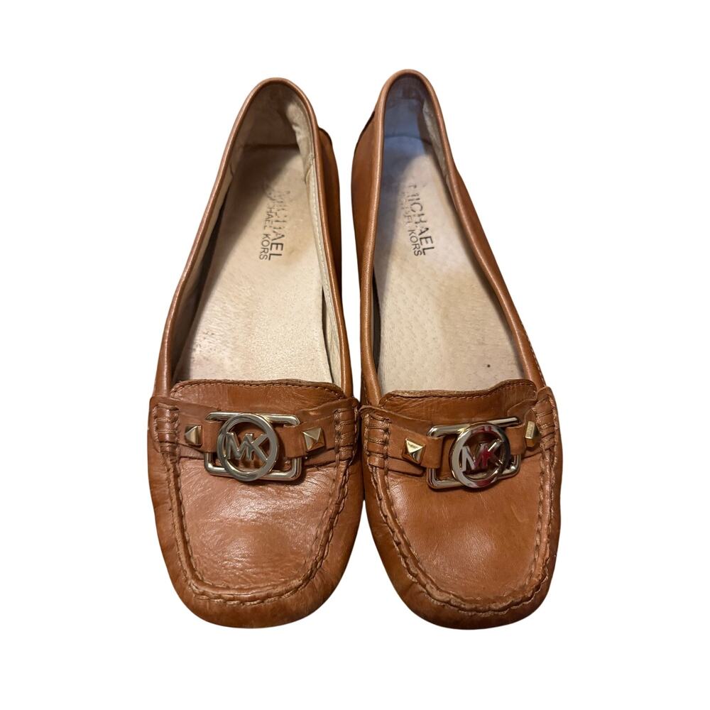 Michael Kors molly leather loafer size 7